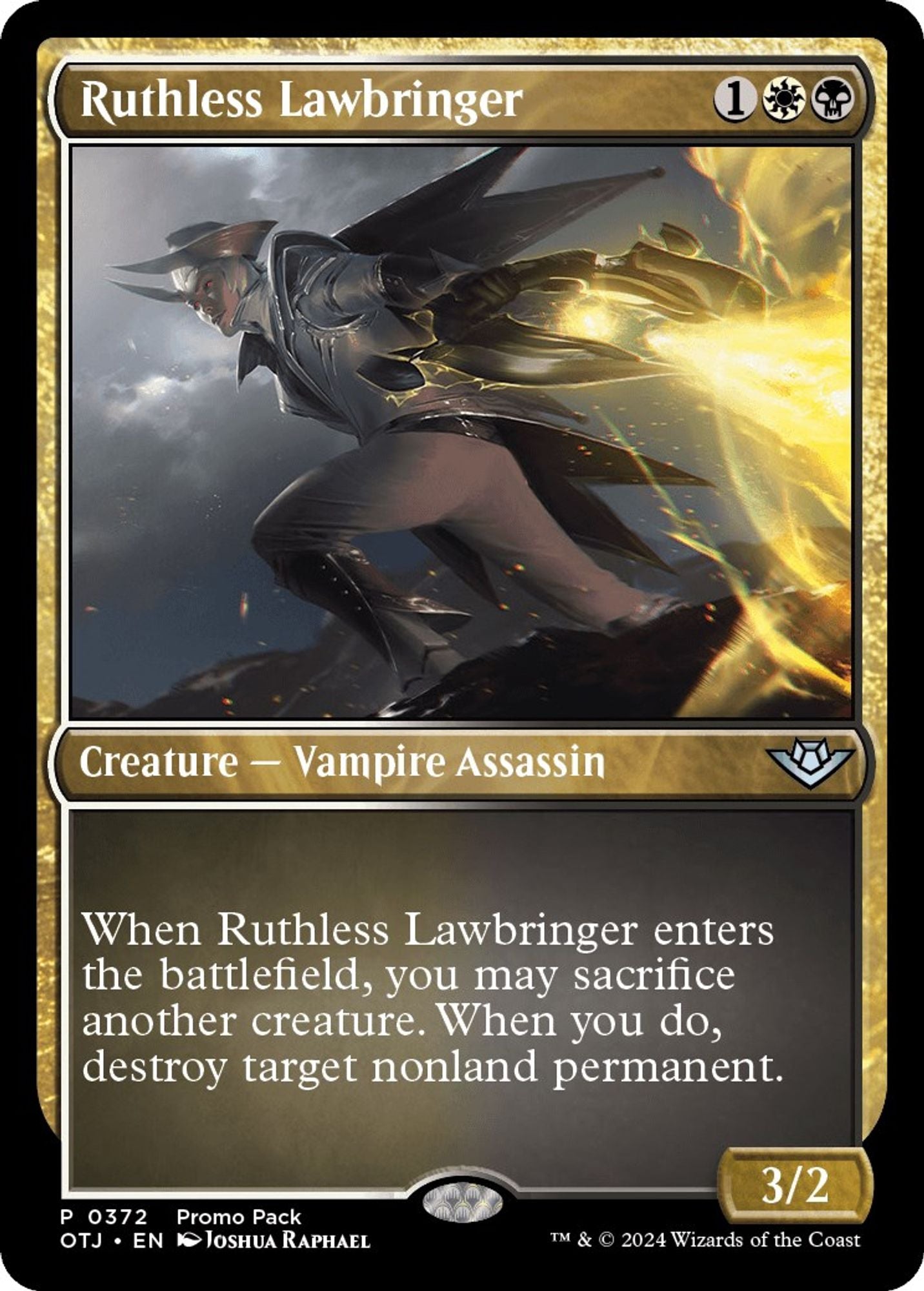 Ruthless Lawbringer - Promo Pack: Outlaws of Thunder Junction