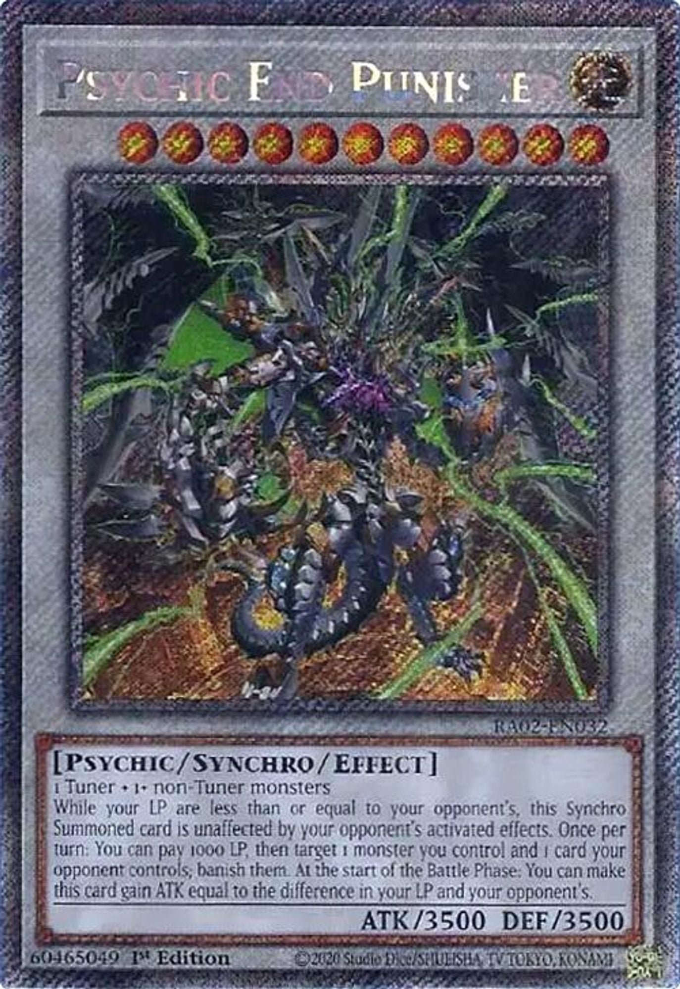 Psychic End Punisher (Platinum Secret Rare)