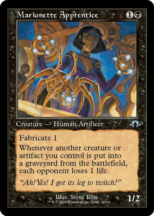 Marionette Apprentice (Retro Frame)