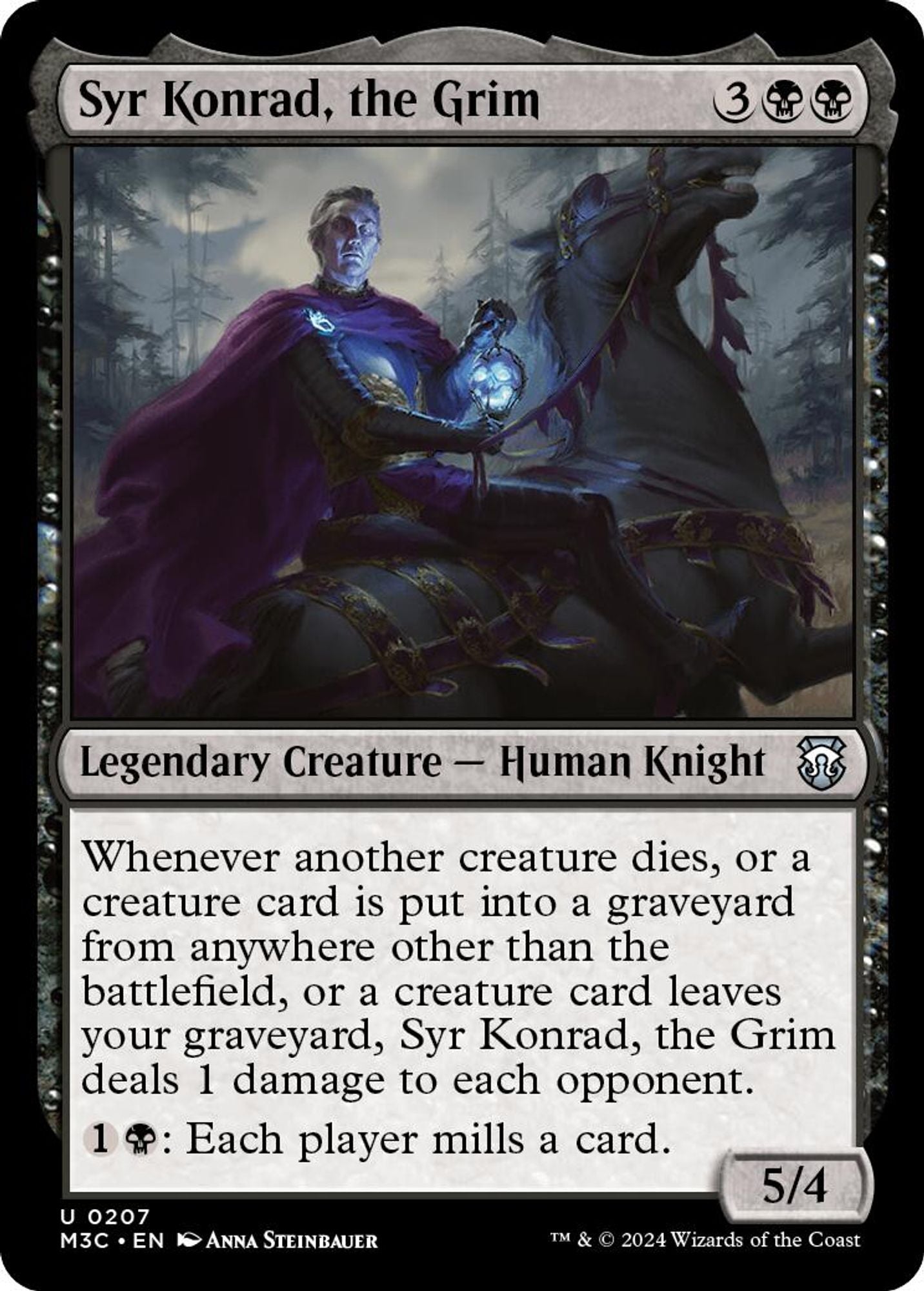 Syr Konrad, the Grim (Ripple Foil)