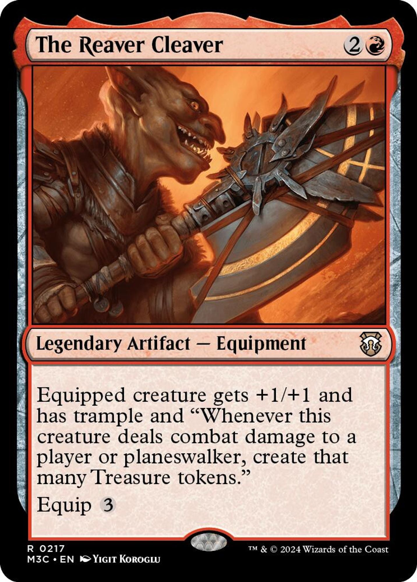 The Reaver Cleaver (Ripple Foil)