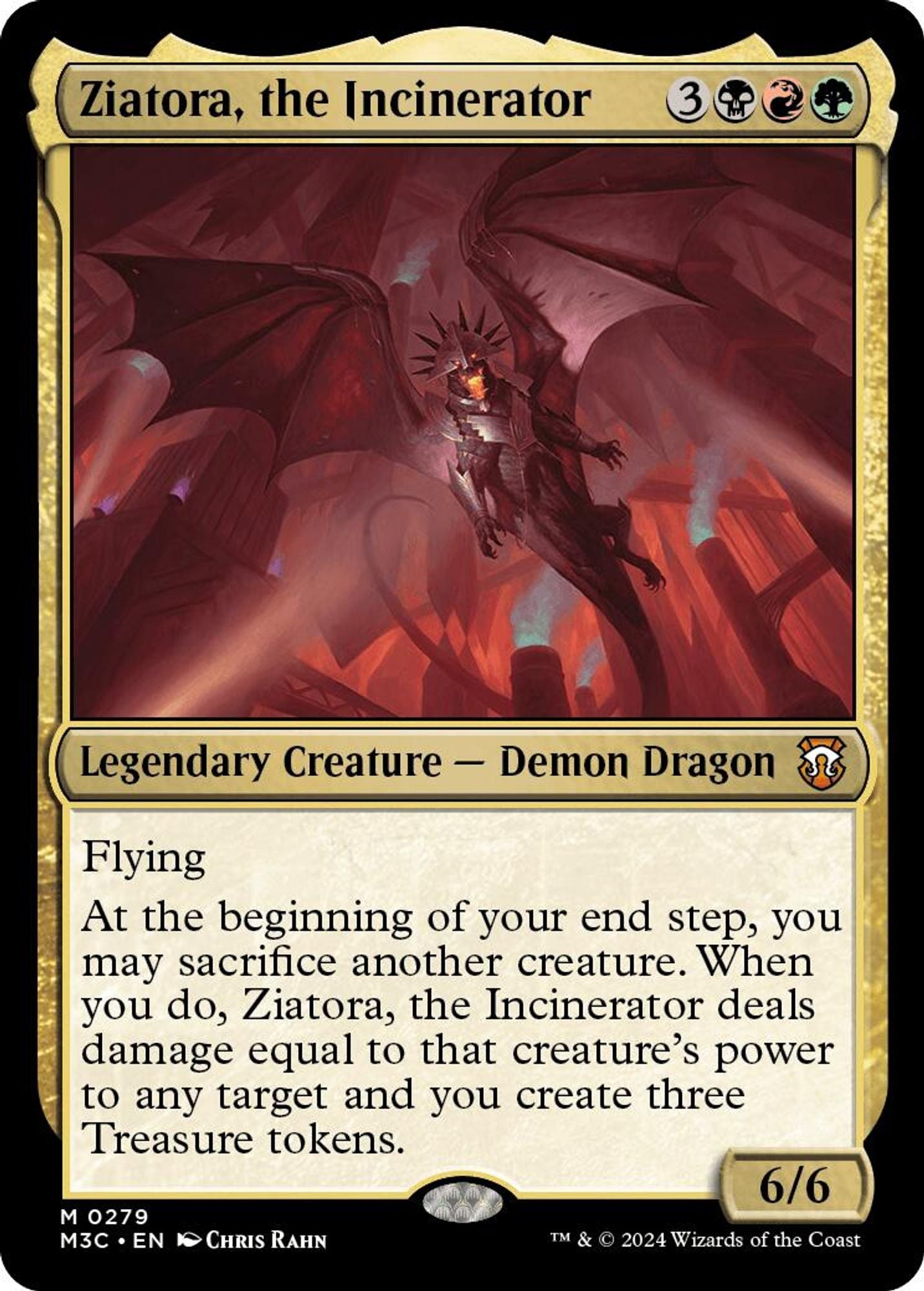Ziatora, the Incinerator (Ripple Foil)