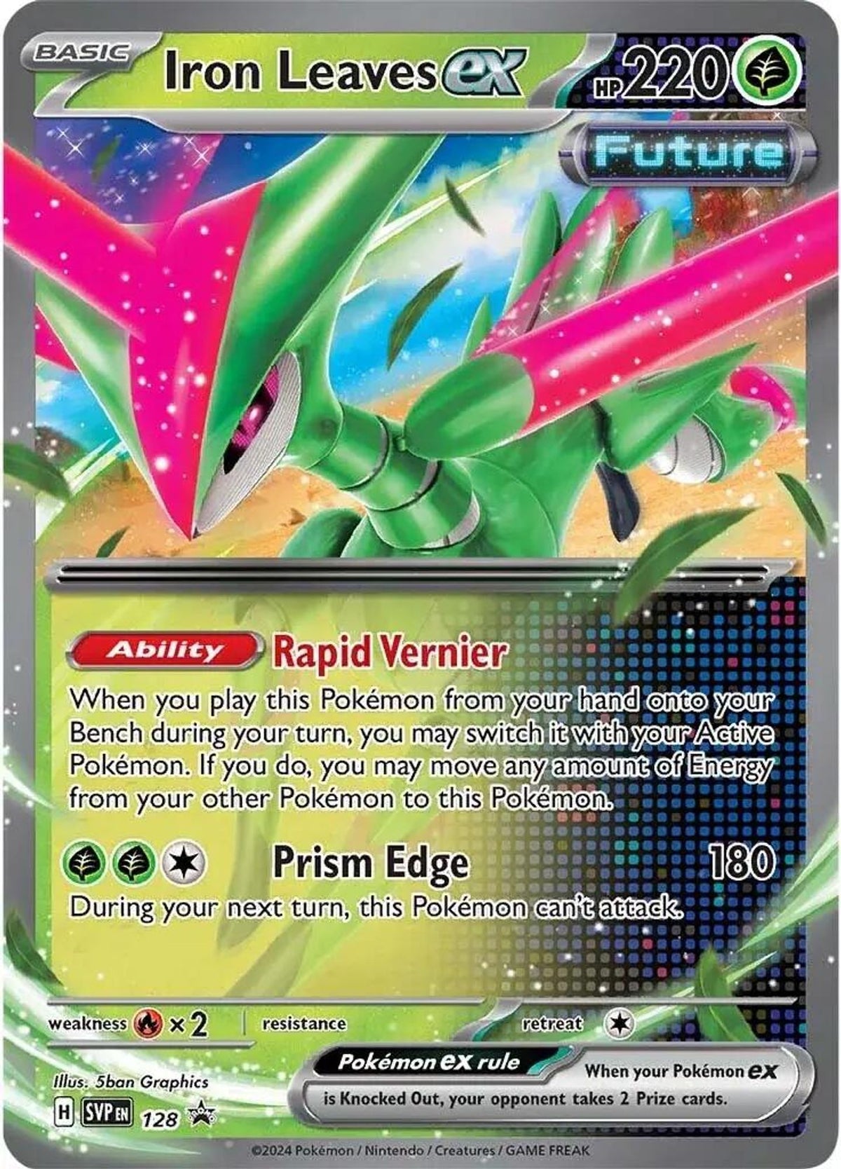 Iron Leaves ex - 128 - SV: Scarlet & Violet Promo Cards