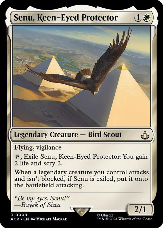 Senu, Keen-Eyed Protector - Universes Beyond: Assassin's Creed