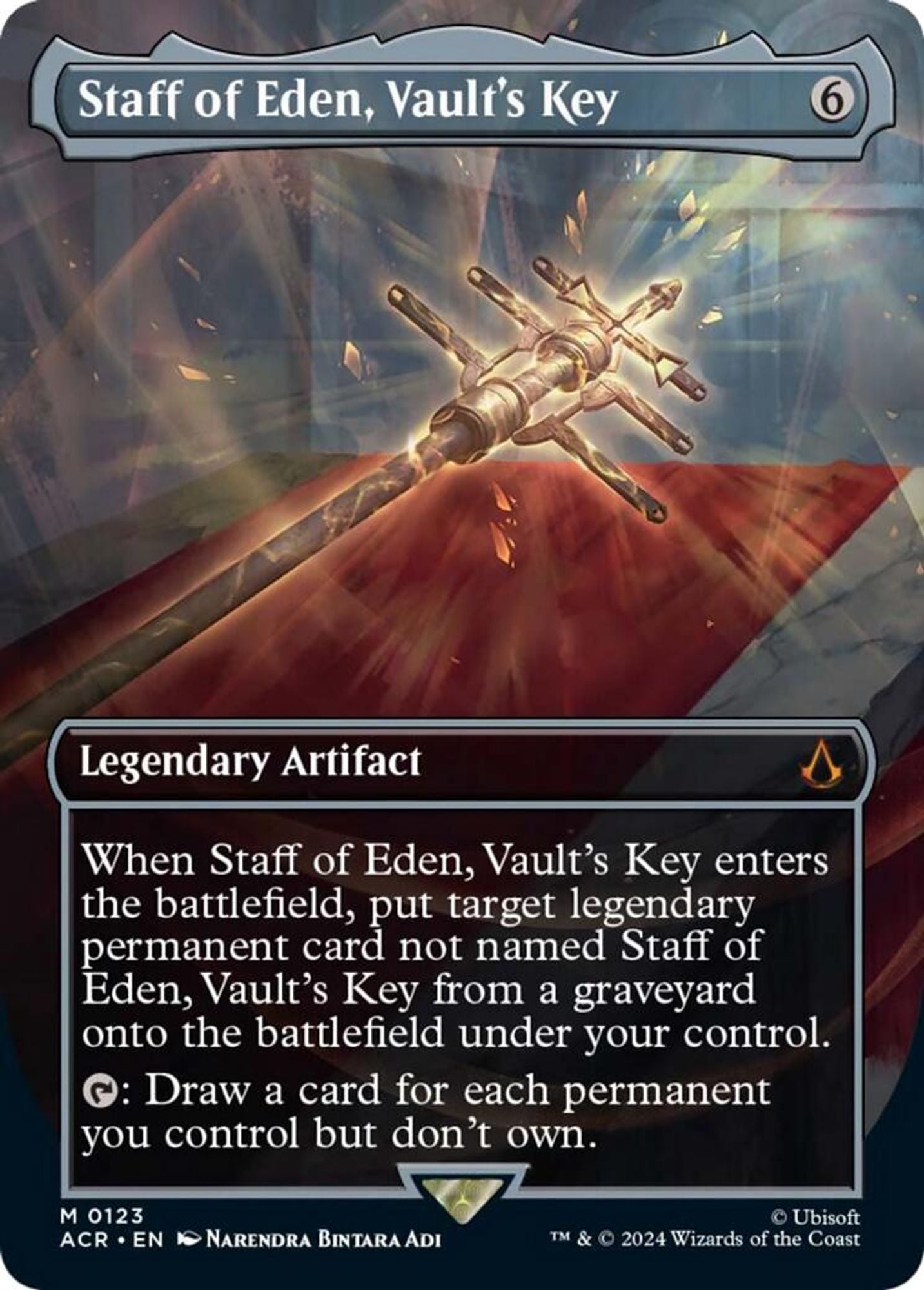 Staff of Eden, Vault's Key (Borderless)