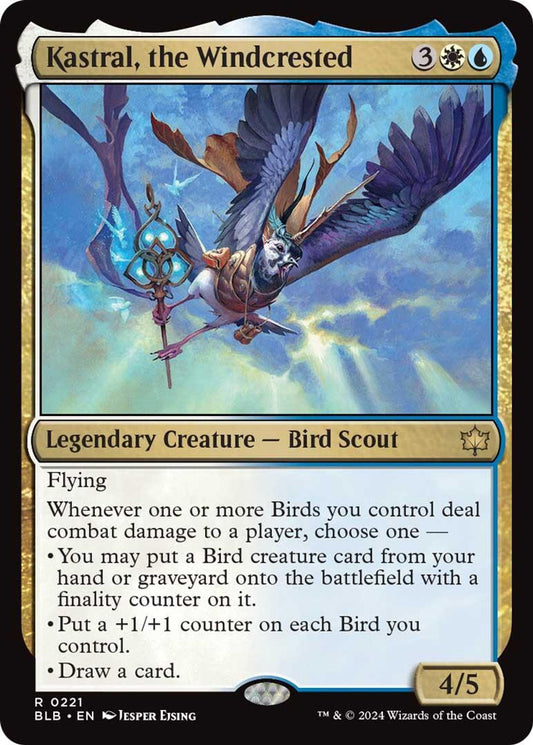 Kastral, the Windcrested - Bloomburrow
