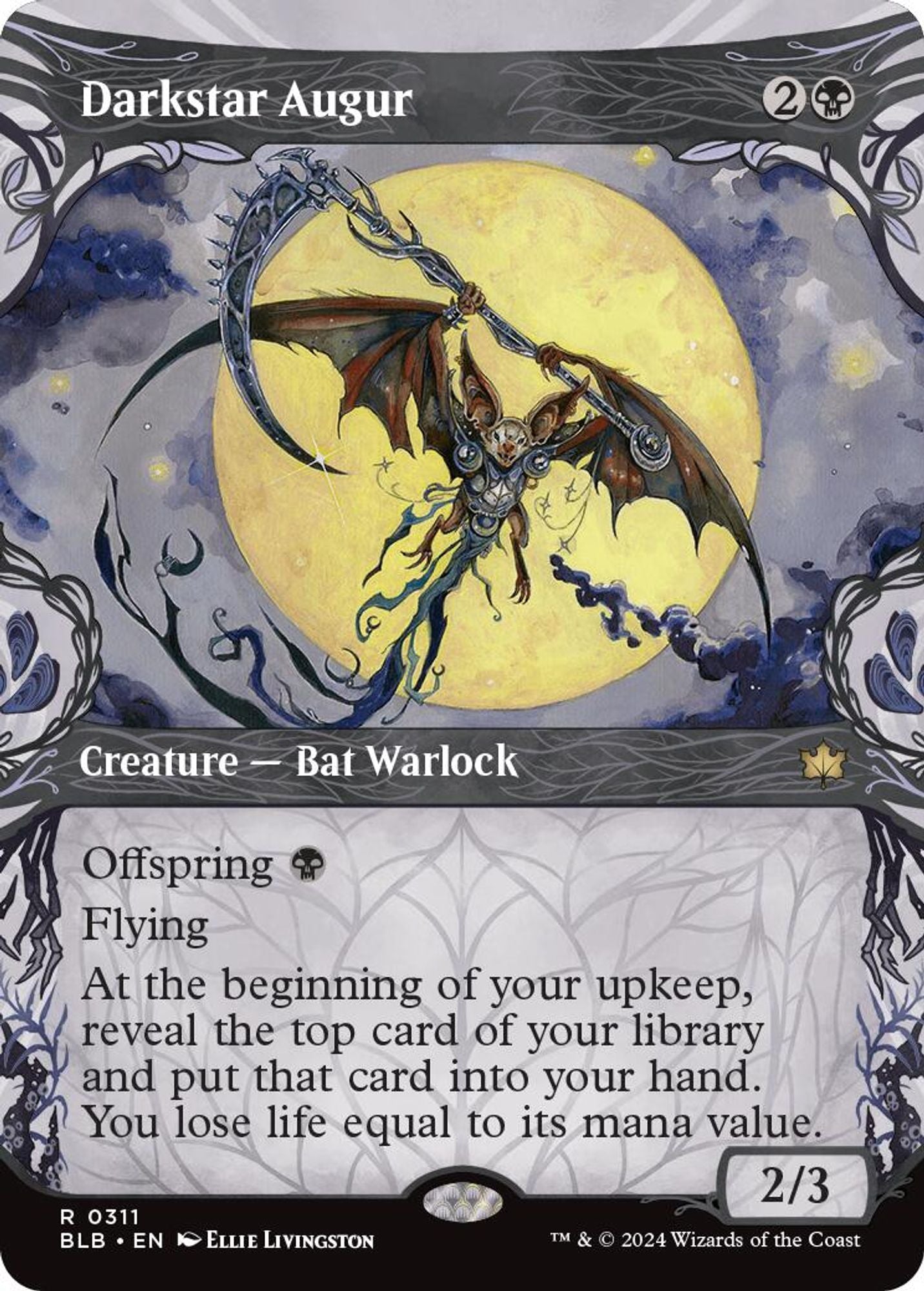 Darkstar Augur (Showcase) - Bloomburrow