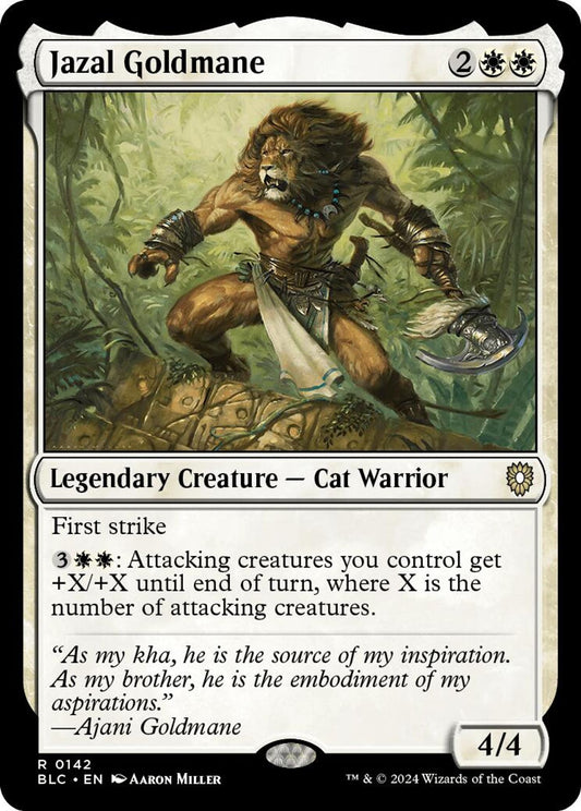 Jazal Goldmane - Commander: Bloomburrow