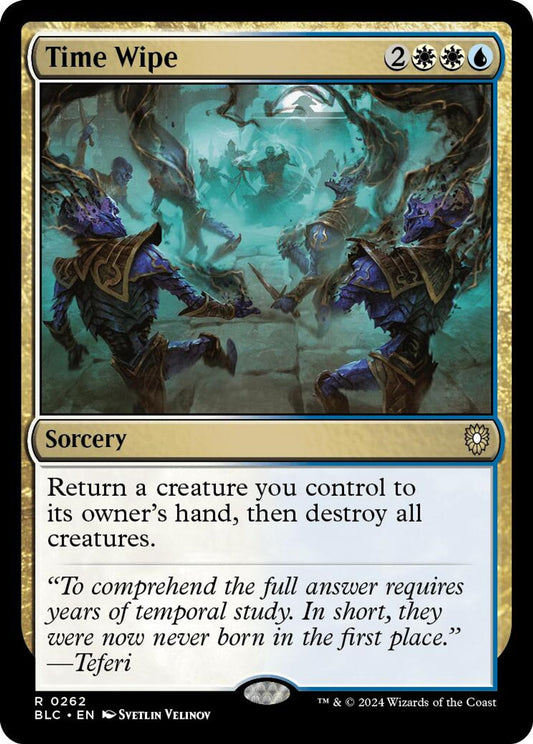 Time Wipe - Commander: Bloomburrow