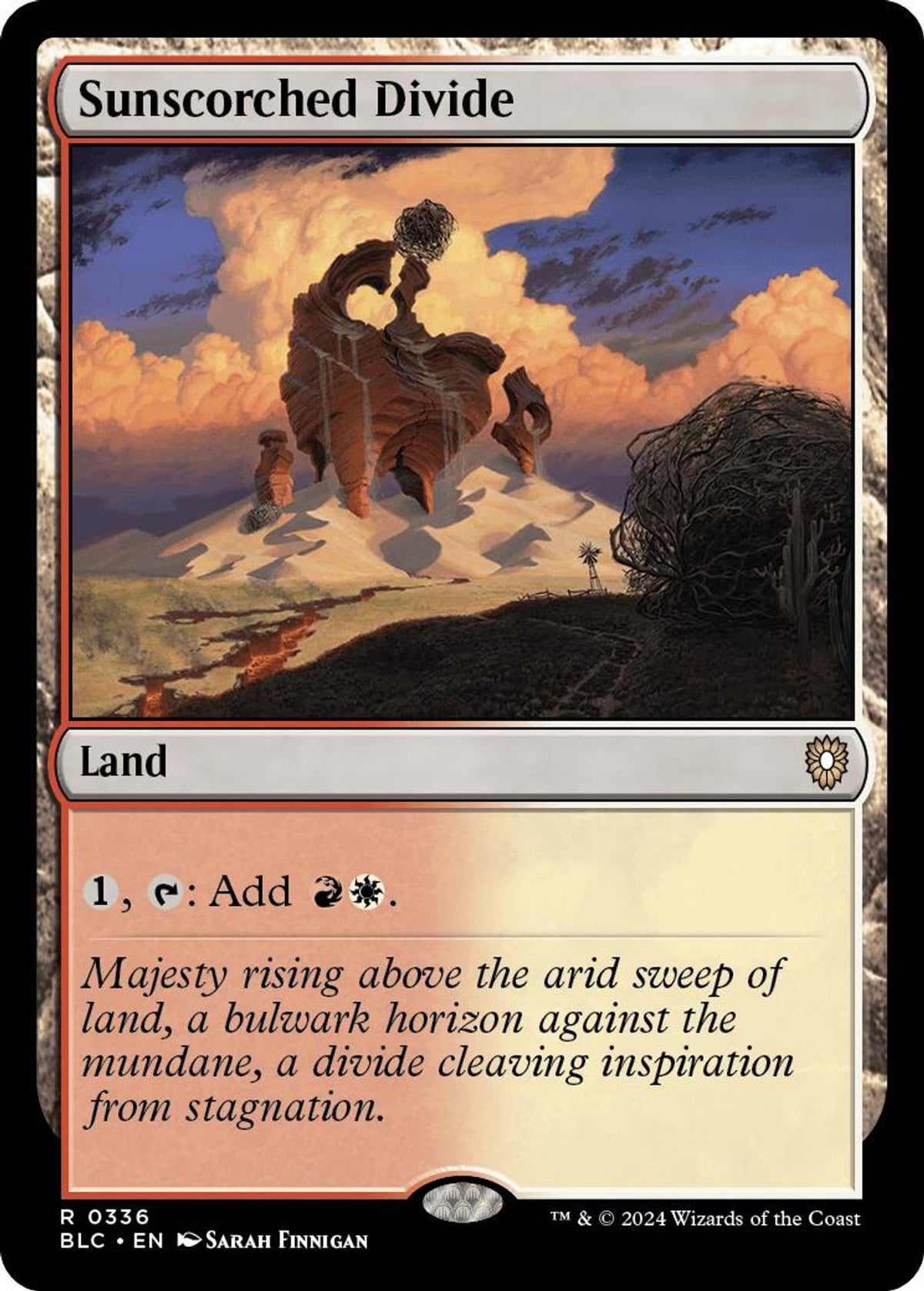 Sunscorched Divide - Commander: Bloomburrow