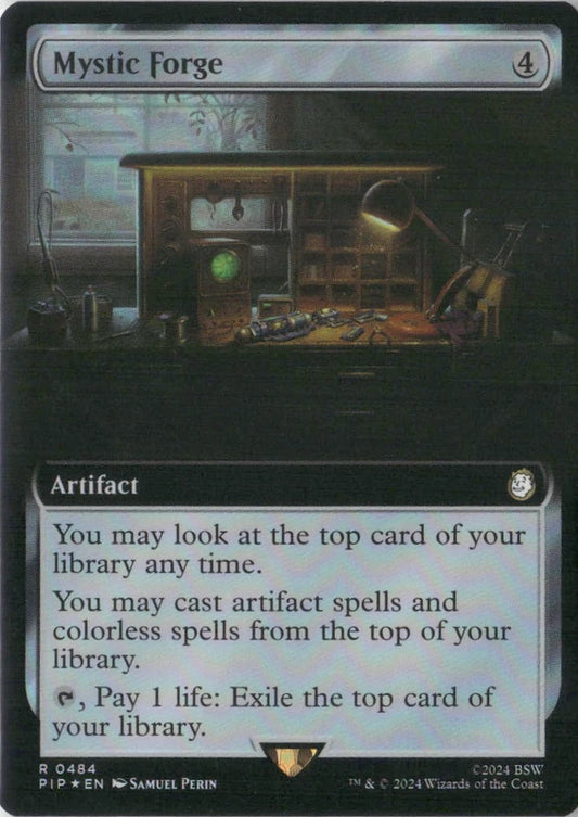 Scan Image | Mystic Forge (Extended Art) - Universes Beyond: Fallout | [4A448B82]