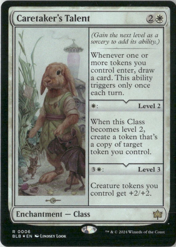 Scan Image | Caretaker's Talent - Bloomburrow | [0DFA8EDA]