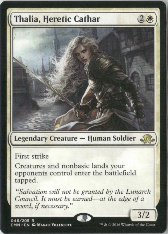 Scan Image | Thalia, Heretic Cathar - Eldritch Moon | [9E5E41C5]