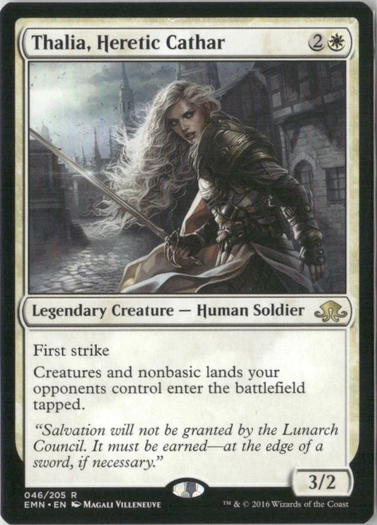 Scan Image | Thalia, Heretic Cathar - Eldritch Moon | [9E5E41C5]