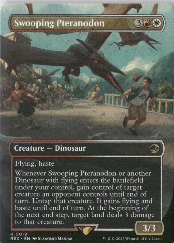 Scan Image | Swooping Pteranodon (Borderless) - Universes Beyond: Jurassic World Collection | [7C952A75]