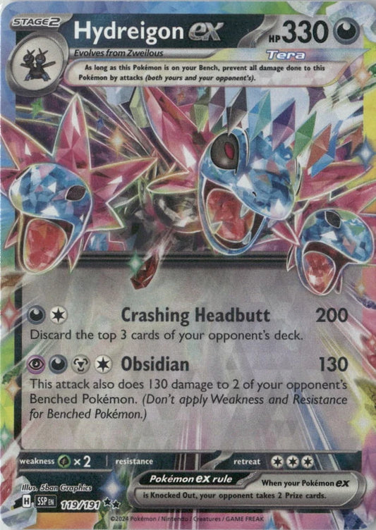 Hydreigon ex - 119/191 - SV08: Surging Sparks