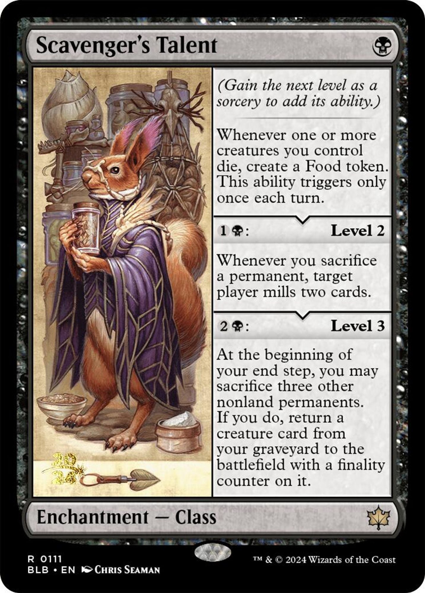 Scavenger's Talent - Prerelease Cards