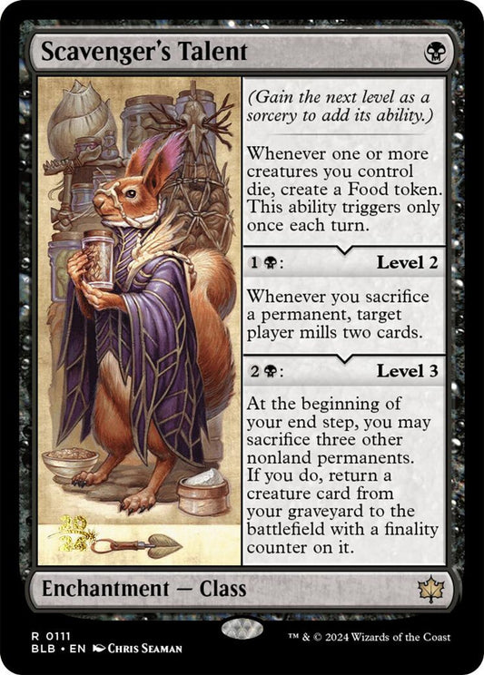 Scavenger's Talent - Prerelease Cards