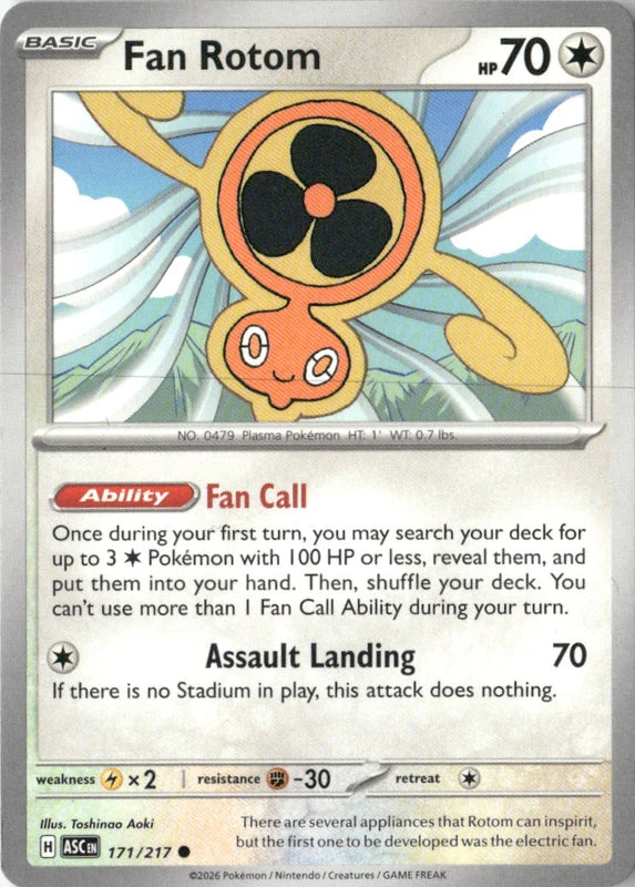 Fan Rotom - 171/217 - ME: Ascended Heroes
