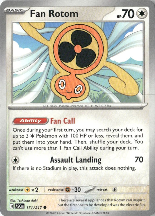 Fan Rotom - 171/217 - ME: Ascended Heroes