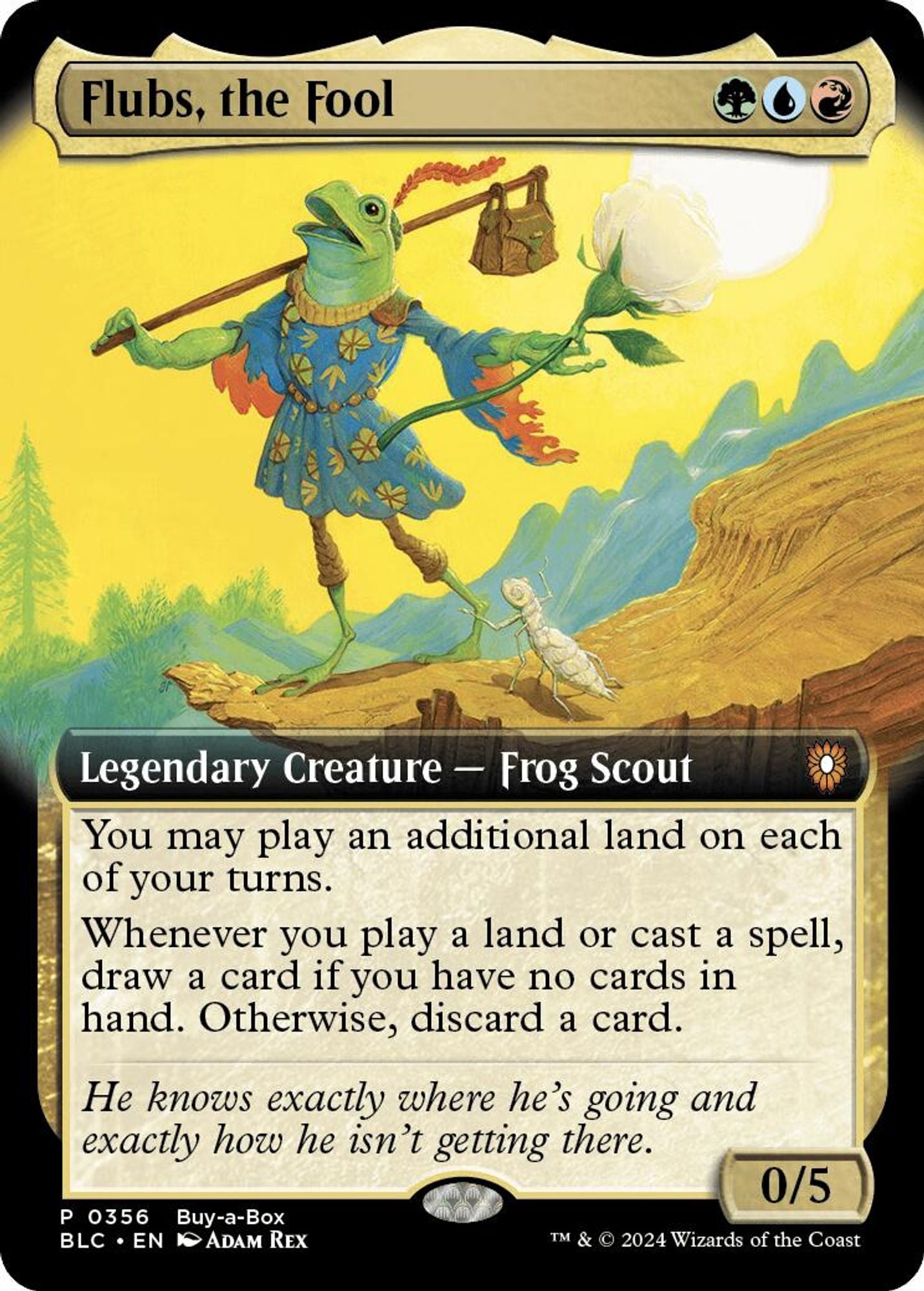 Flubs, the Fool (Extended Art)