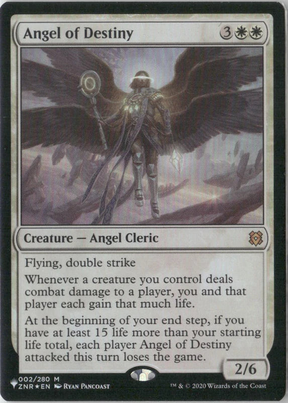 Scan Image | Angel of Destiny - The List Reprints | [03AB4A2D]