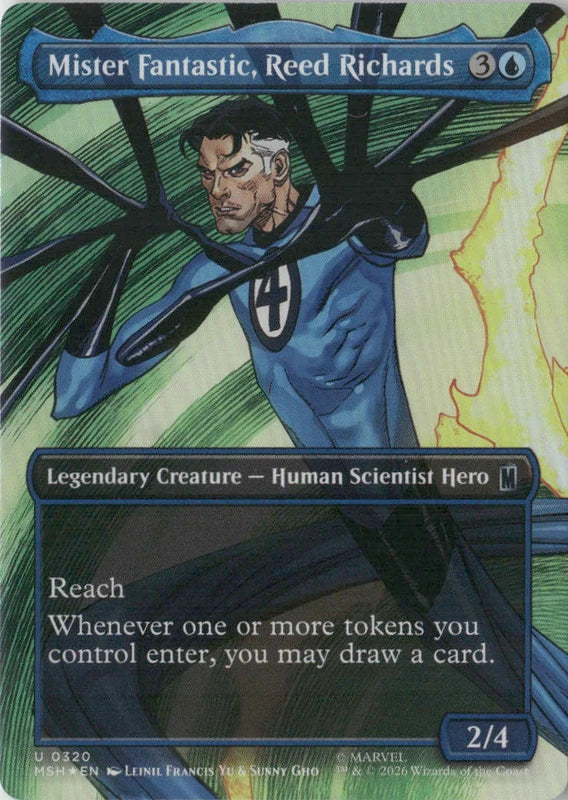 Scan Image | Mister Fantastic, Reed Richards (Borderless) - Marvel Super Heroes | [7054F0C4]