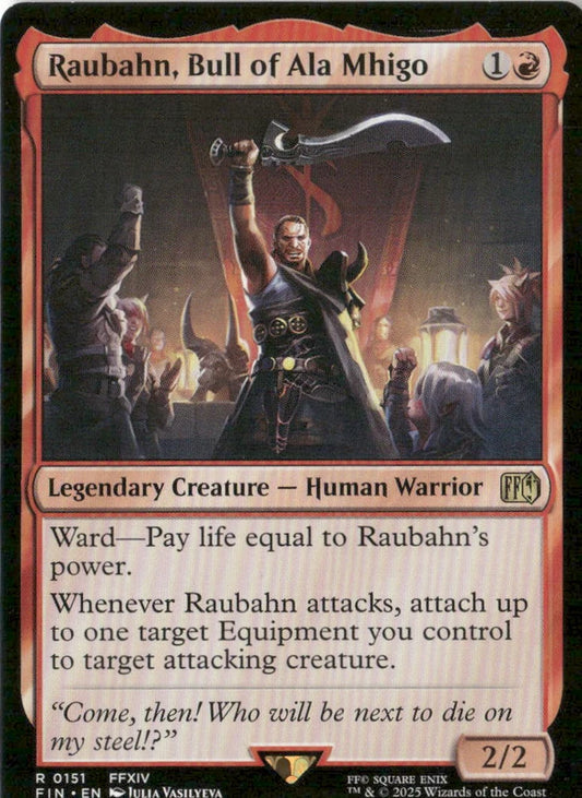 Raubahn, Bull of Ala Mhigo - FINAL FANTASY