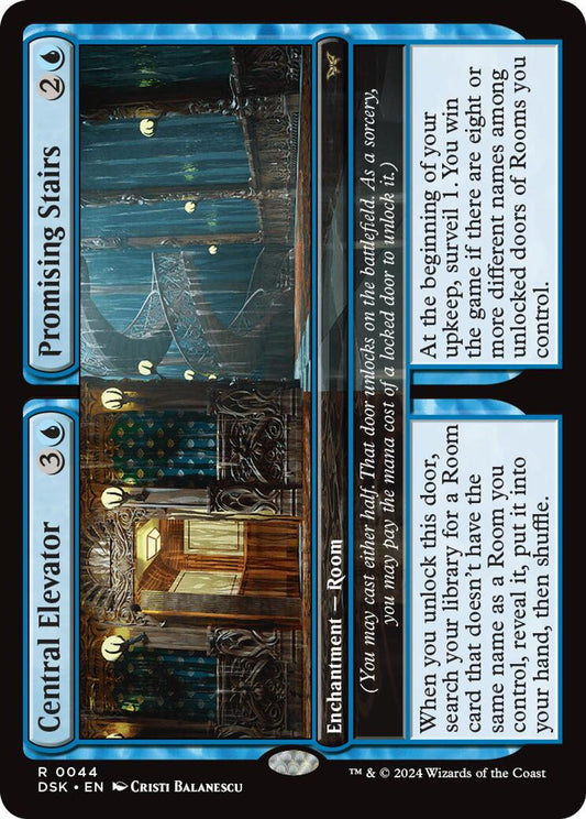 Central Elevator // Promising Stairs - Duskmourn: House of Horror