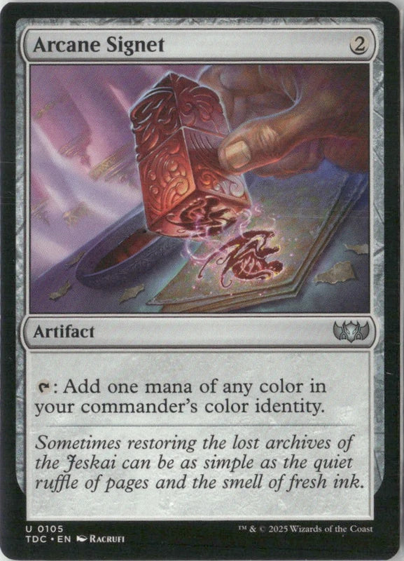 Arcane Signet - Commander: Tarkir: Dragonstorm