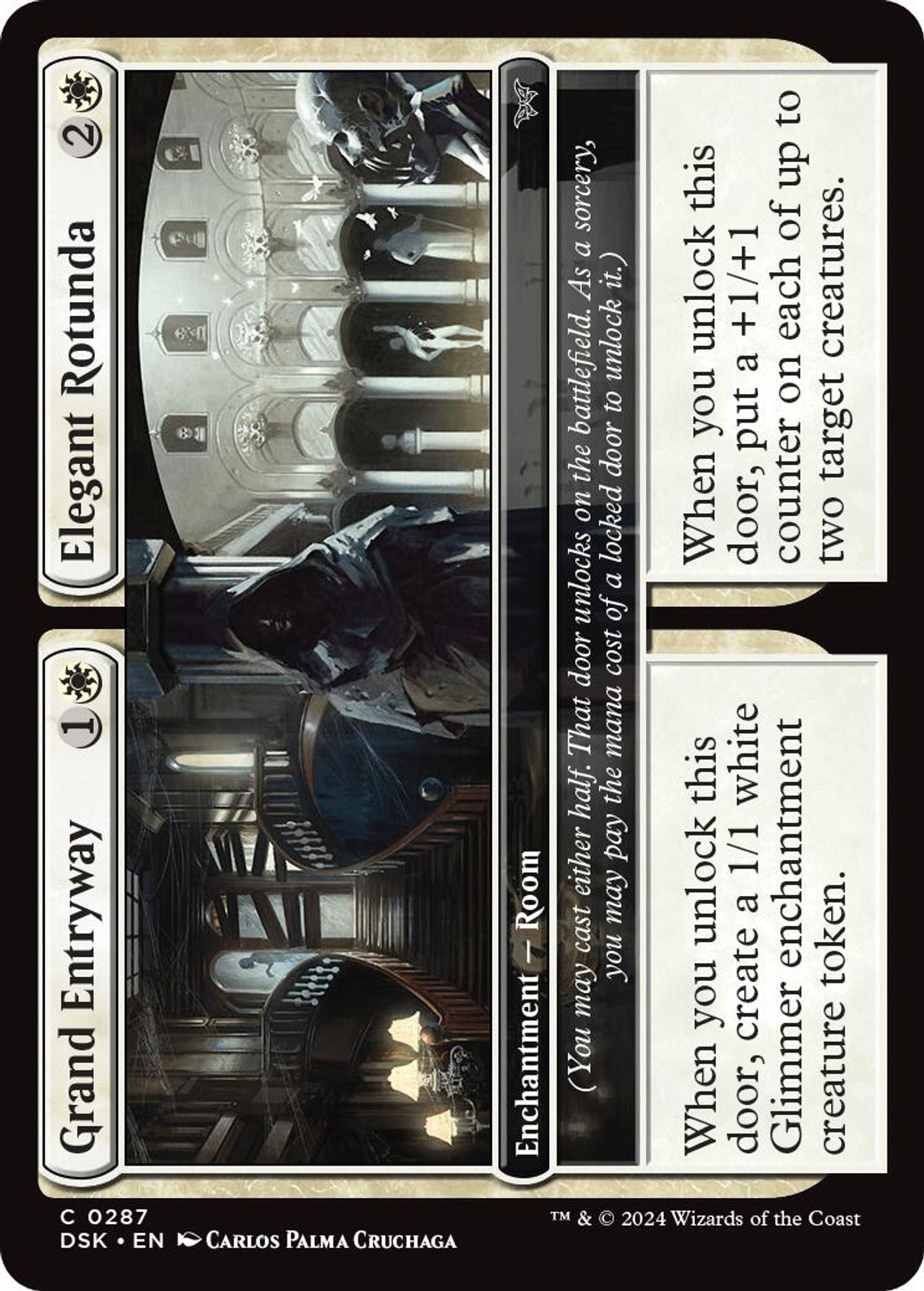 Grand Entryway // Elegant Rotunda (0287) - Duskmourn: House of Horror
