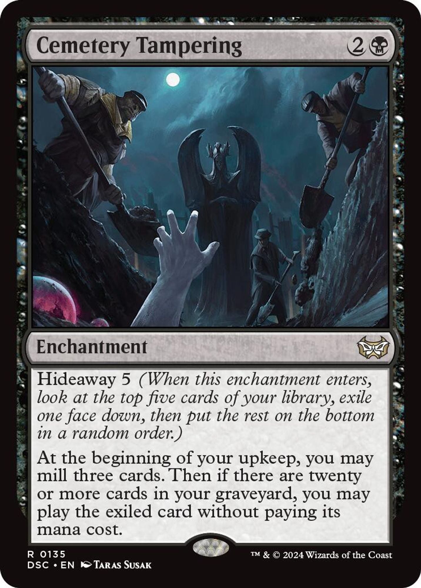 Cemetery Tampering - Commander: Duskmourn: House of Horror