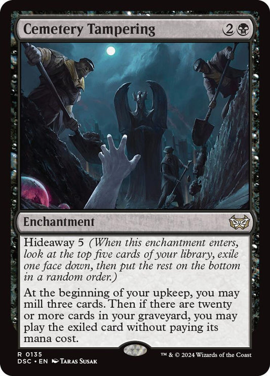 Cemetery Tampering - Commander: Duskmourn: House of Horror