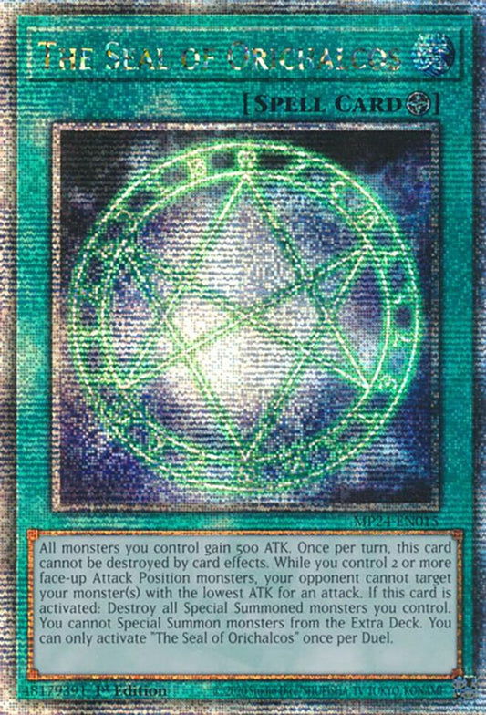The Seal of Orichalcos (Quarter Century Secret Rare)