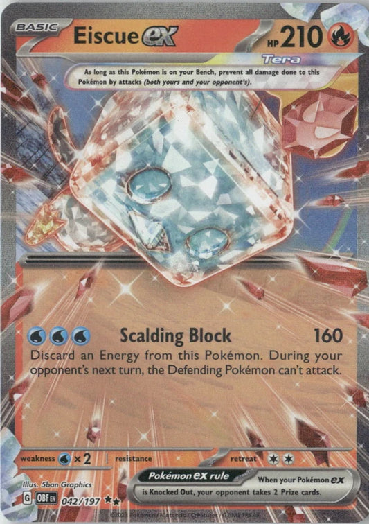 Eiscue ex - SV03: Obsidian Flames