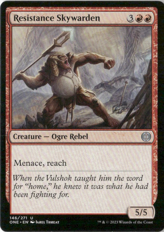 Resistance Skywarden - Phyrexia: All Will Be One