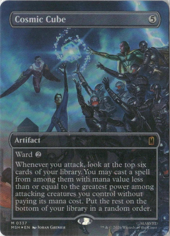 Scan Image | Cosmic Cube (Borderless) (0337) - Marvel Super Heroes | [B43F00F8]
