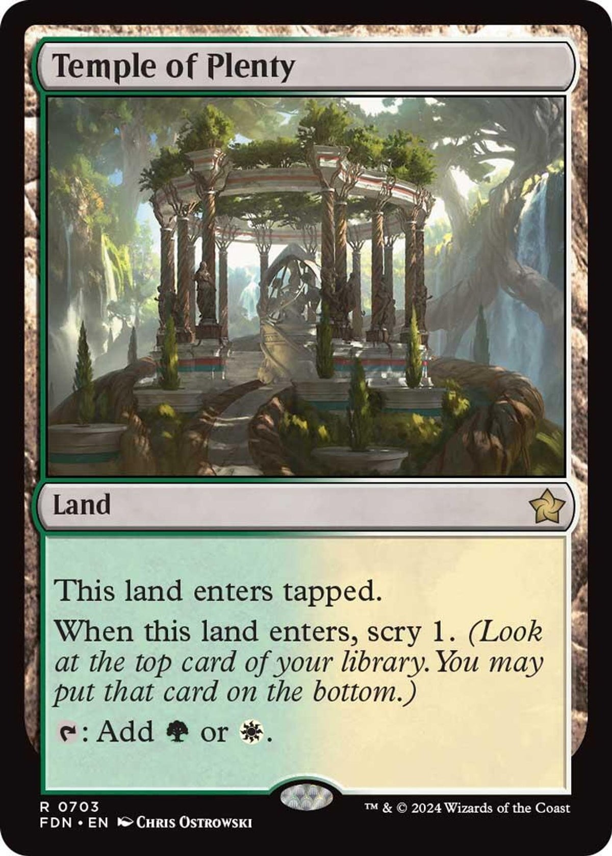 Temple of Plenty - Foundations