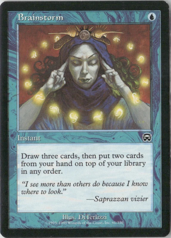 Scan Image | Brainstorm - Mercadian Masques | [6E230F22]