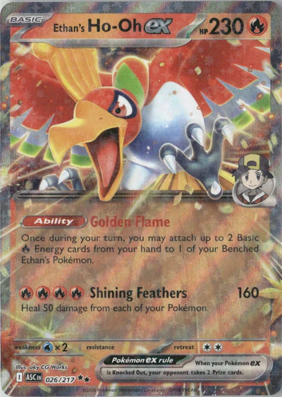 Ethan's Ho-Oh ex - ME: Ascended Heroes