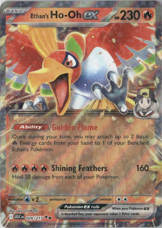 Ethan's Ho-Oh ex - ME: Ascended Heroes