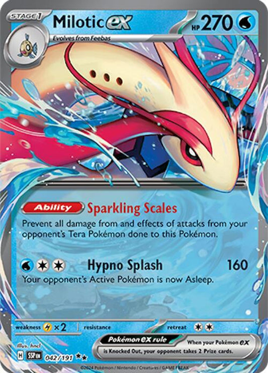 Milotic ex - 042/191 - SV08: Surging Sparks