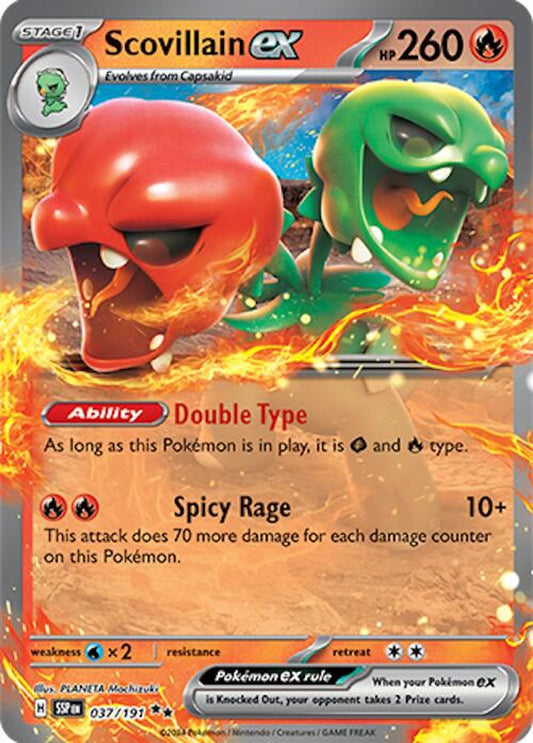 Scovillain ex - 037/191 - SV08: Surging Sparks
