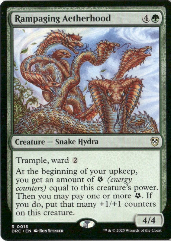 Rampaging Aetherhood - Commander: Aetherdrift