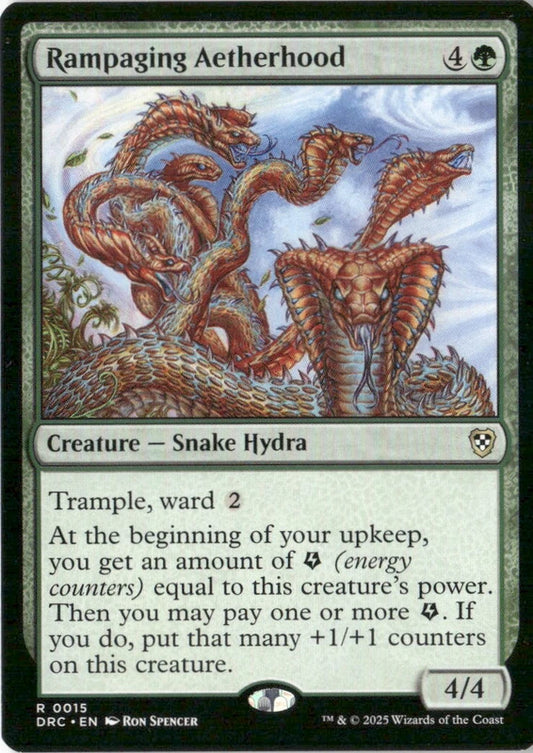 Rampaging Aetherhood - Commander: Aetherdrift