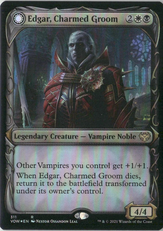Scan Image | Edgar, Charmed Groom (Showcase) - Innistrad: Crimson Vow | [374919DF]