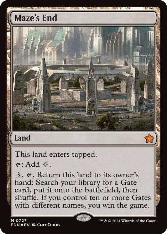 Maze's End