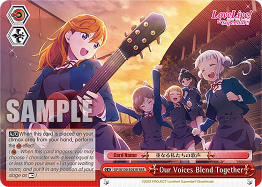 Our Voices Blend Together (RRR)