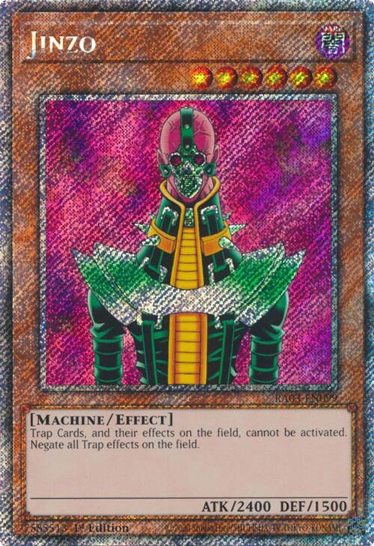 Jinzo (Platinum Secret Rare)
