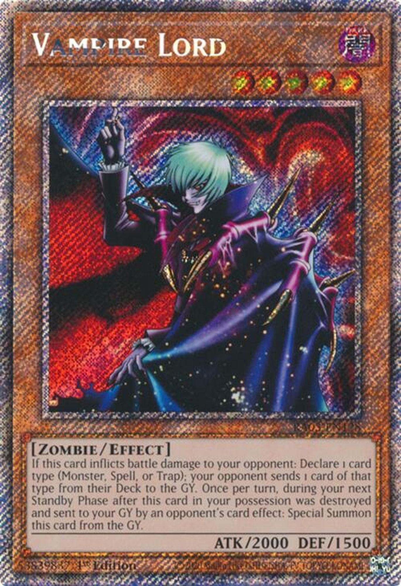 Vampire Lord (Platinum Secret Rare)